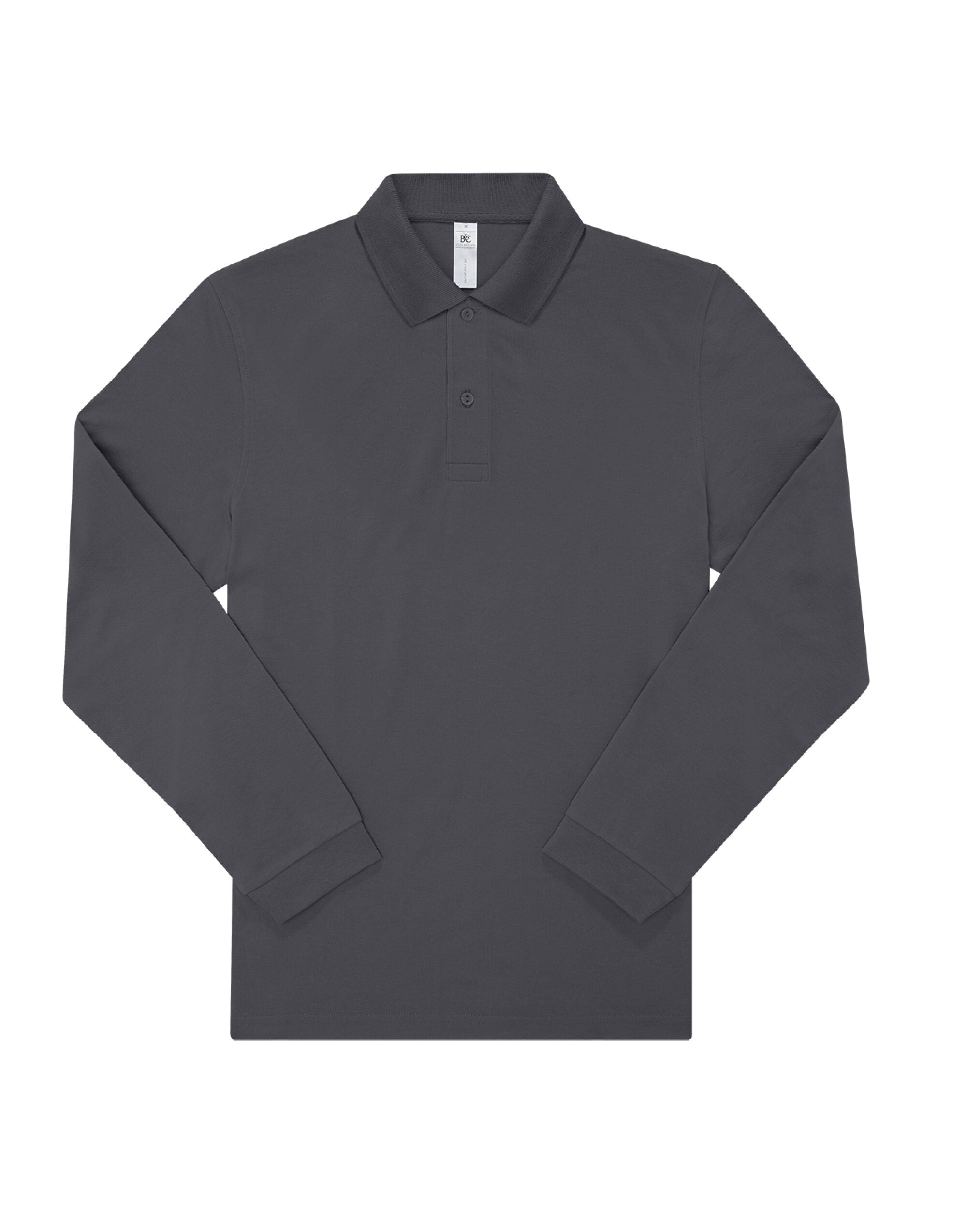 B&C Long Sleeve Poloshirt PU425