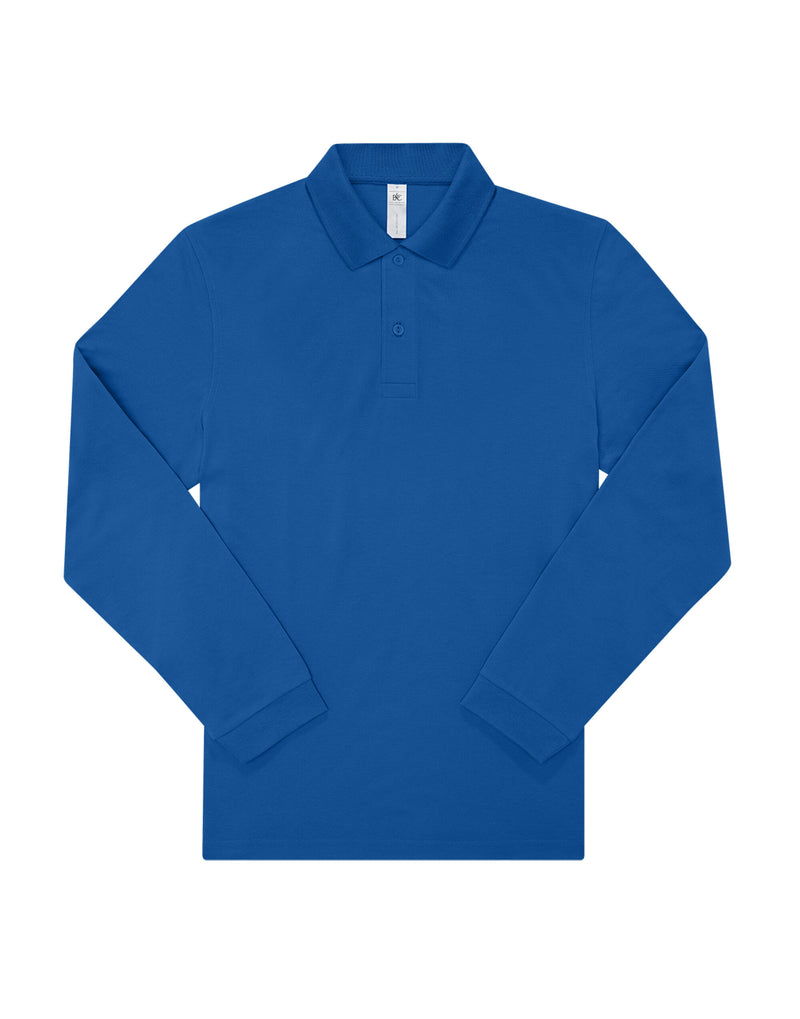 B&C Long Sleeve Poloshirt PU425