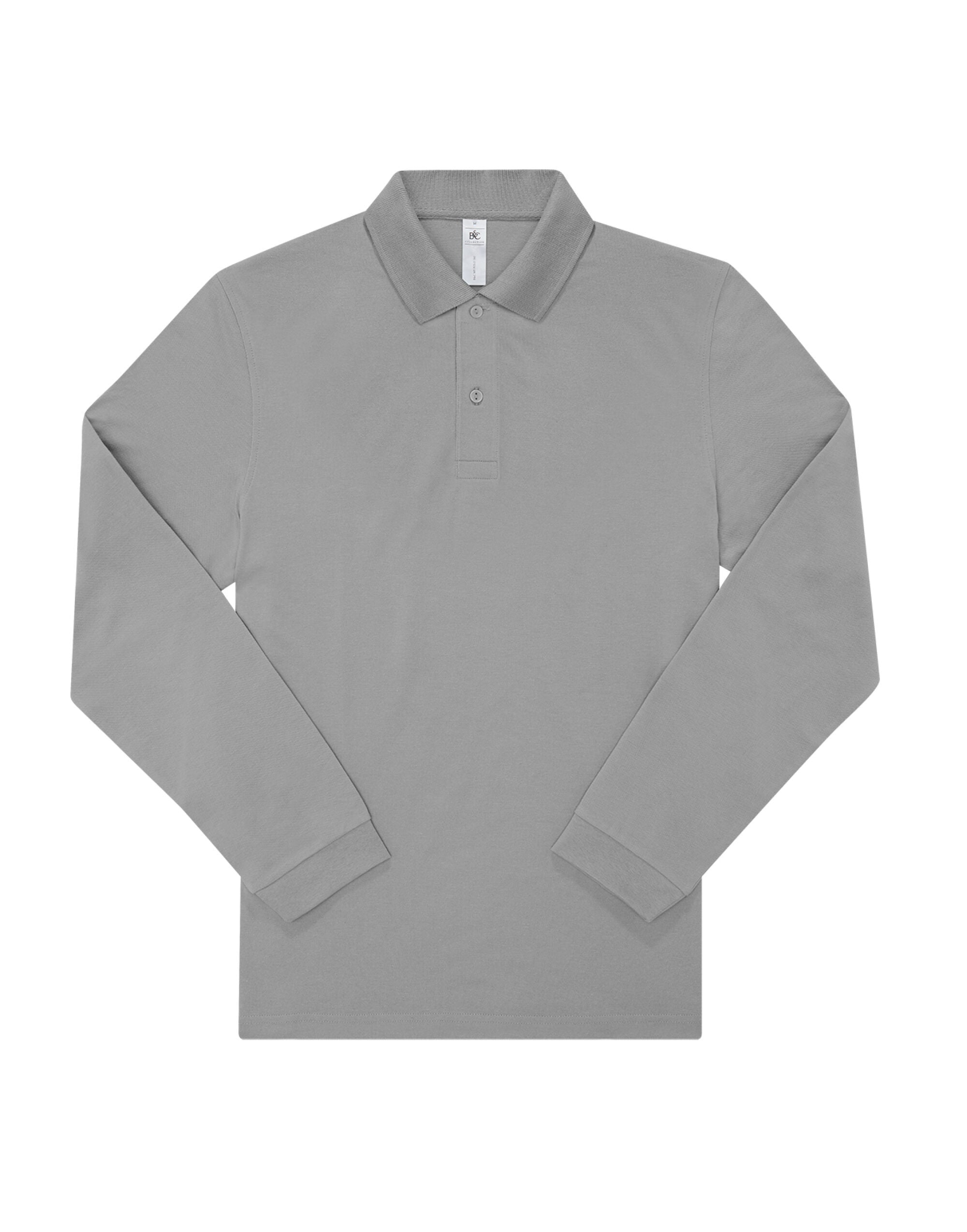 B&C Long Sleeve Poloshirt PU425