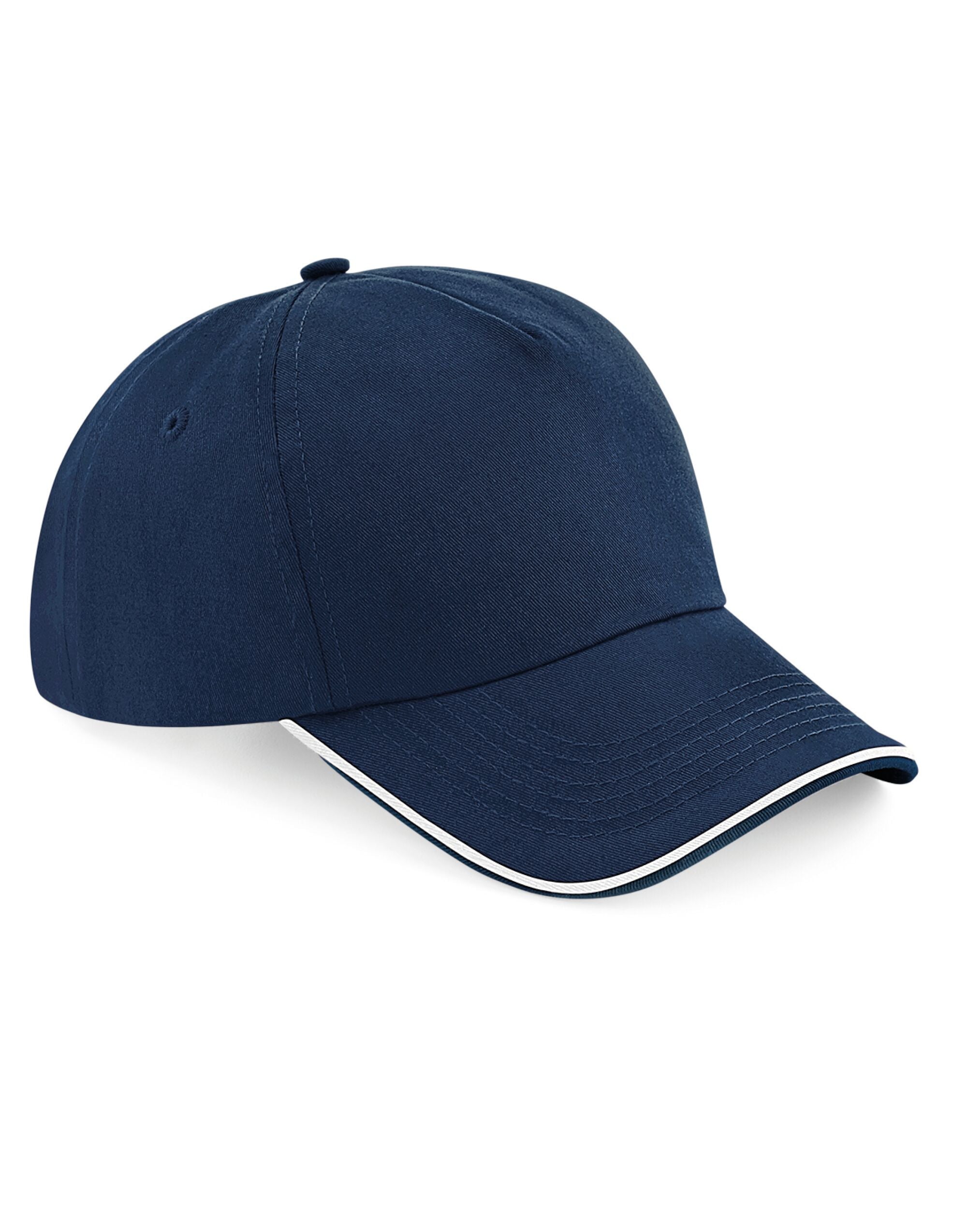 Beechfield  Authentic 5 Panel Cap - Piped Peak B25C