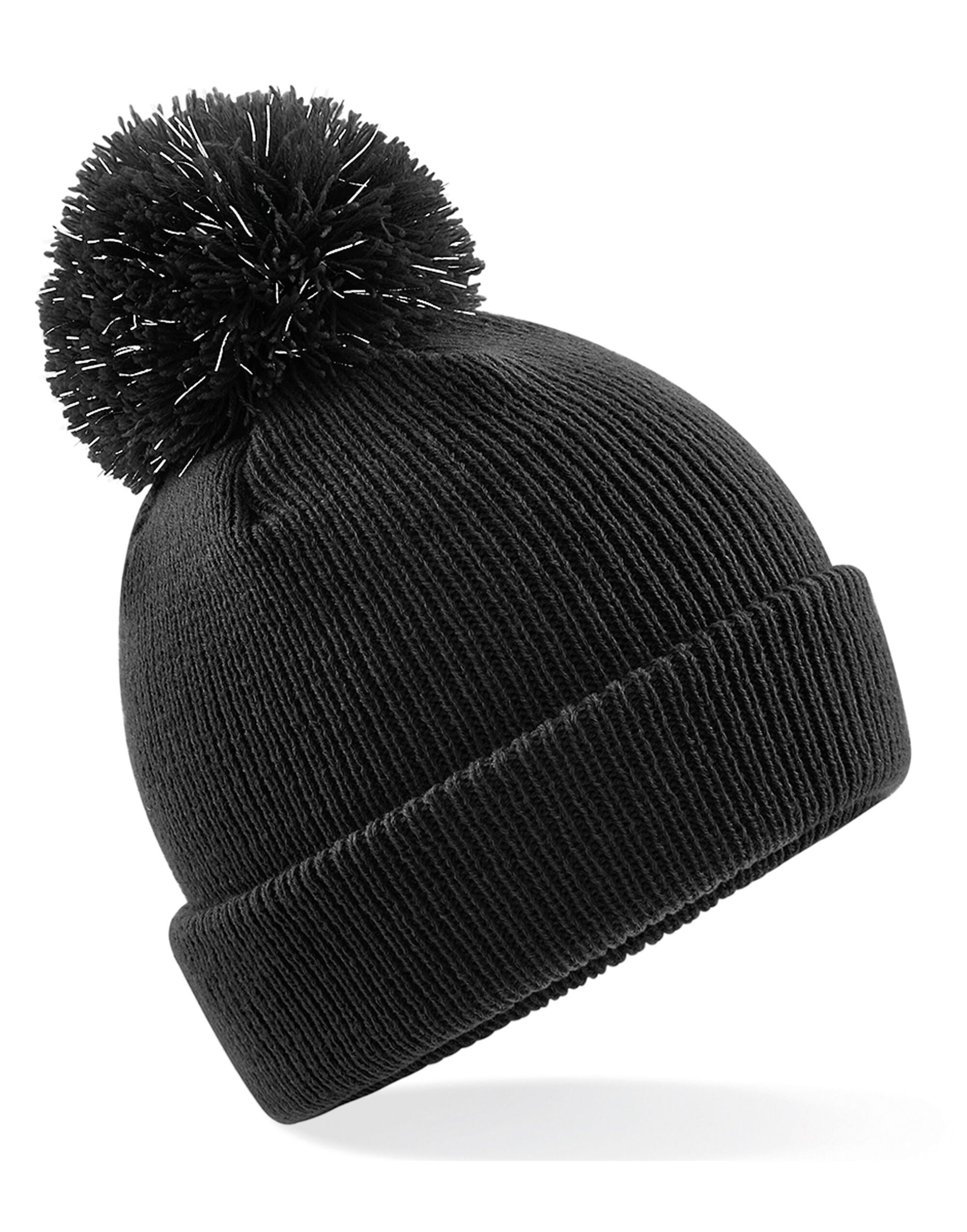 Beechfield  Junior Reflective Bobble Beanie B406B