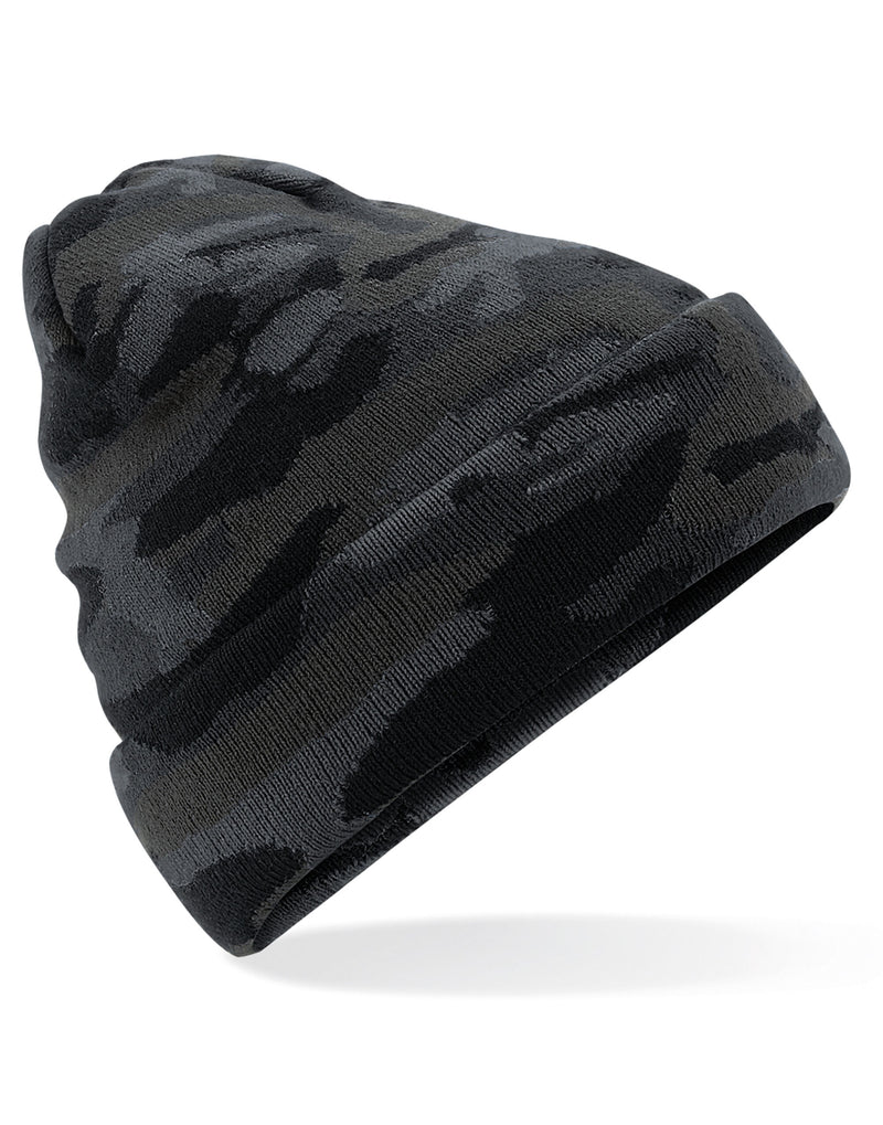Beechfield  Camo Cuffed Beanie B419