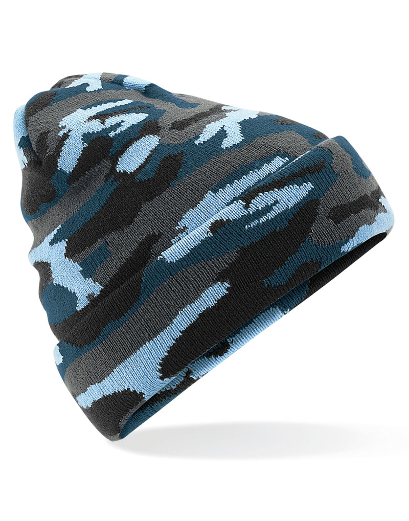 Beechfield  Camo Cuffed Beanie B419