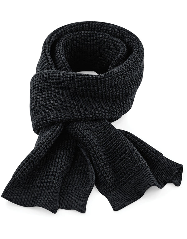 Beechfield  Classic Waffle Knit Scarf B424