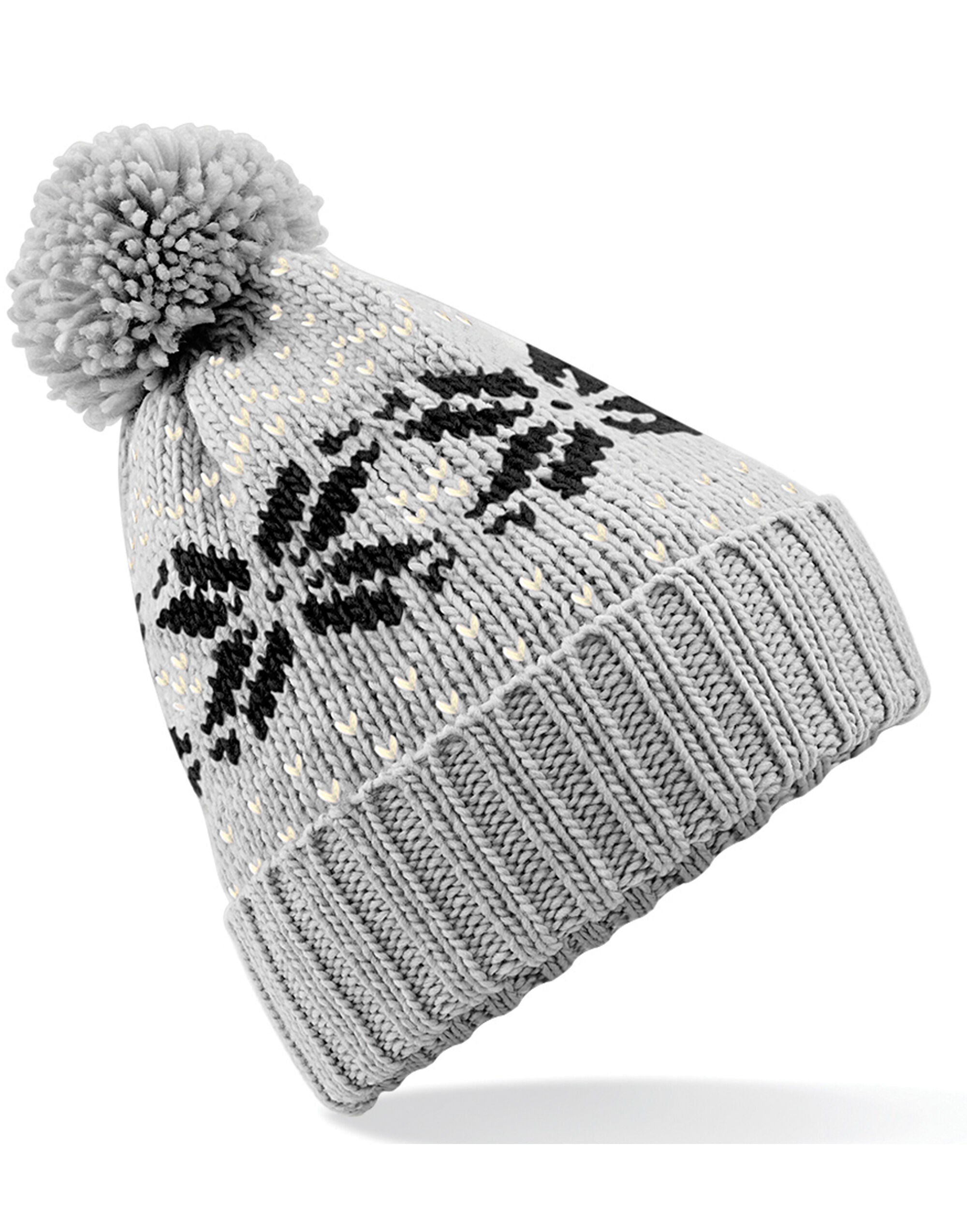 Beechfield  Fair Isle Snowstar® Beanie B456