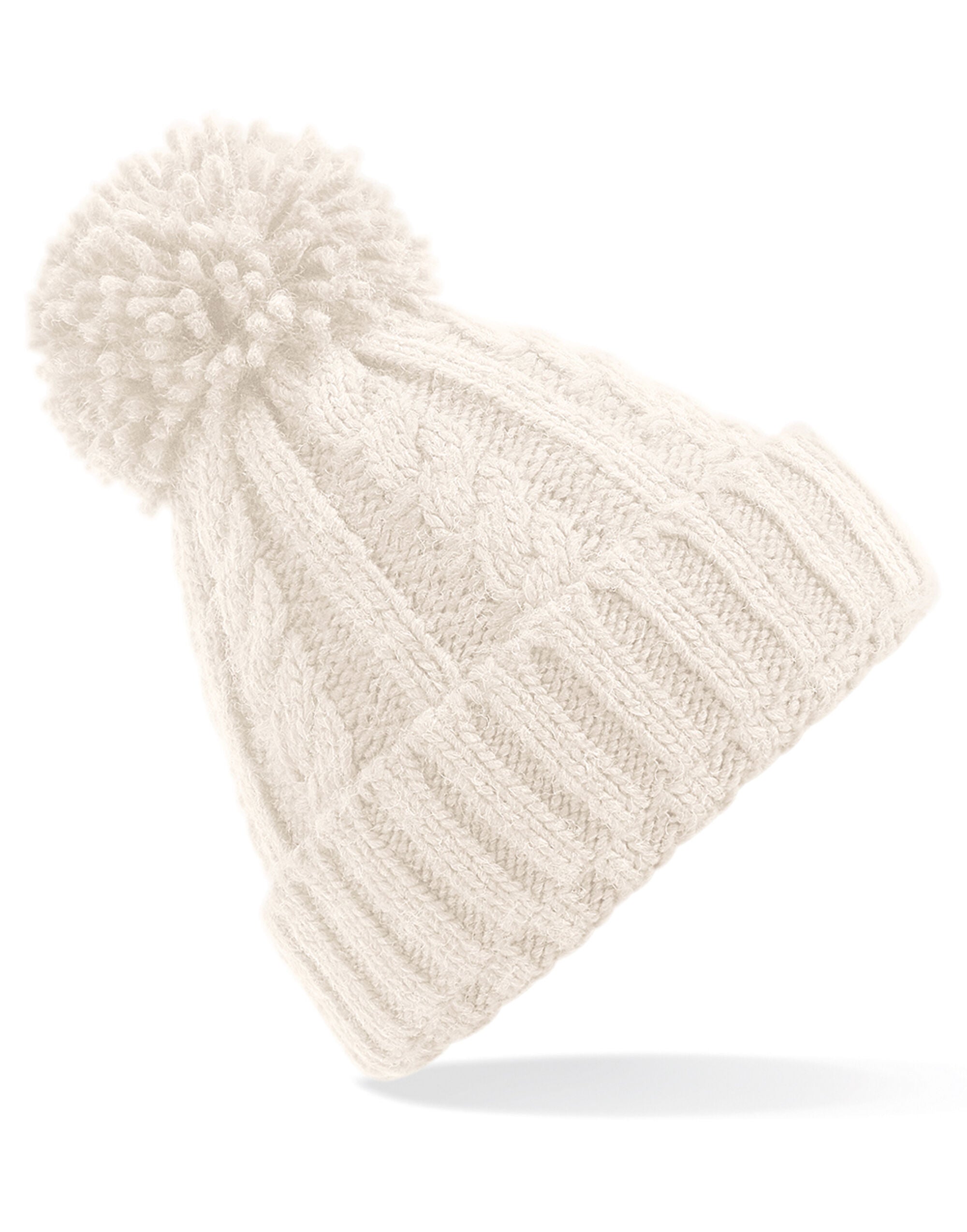 Beechfield  Cable Knit Melange Beanie B480