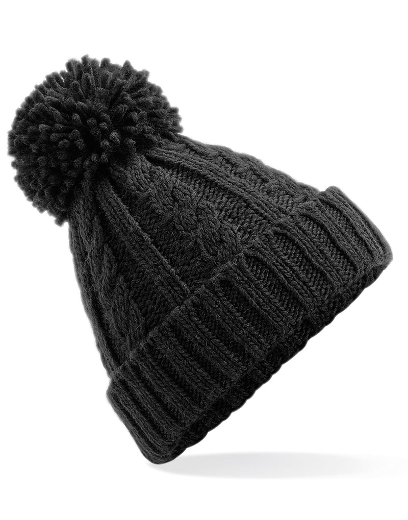 Beechfield  Cable Knit Melange Beanie B480