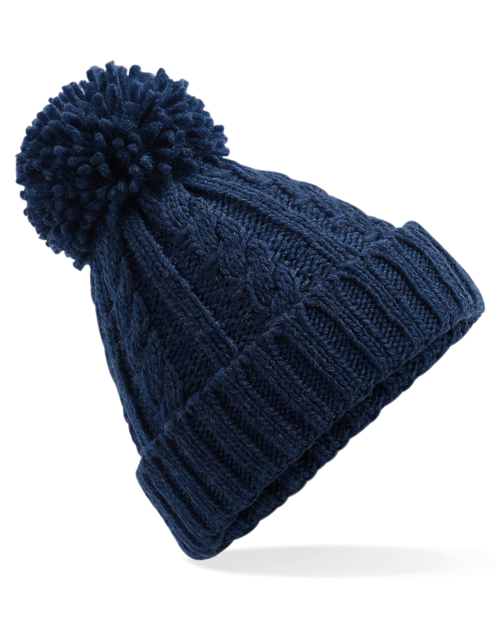 Beechfield  Cable Knit Melange Beanie B480