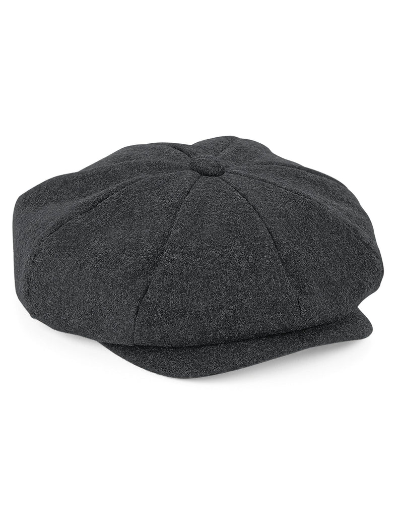 Beechfield  Melton Wool Baker Boy Cap B629