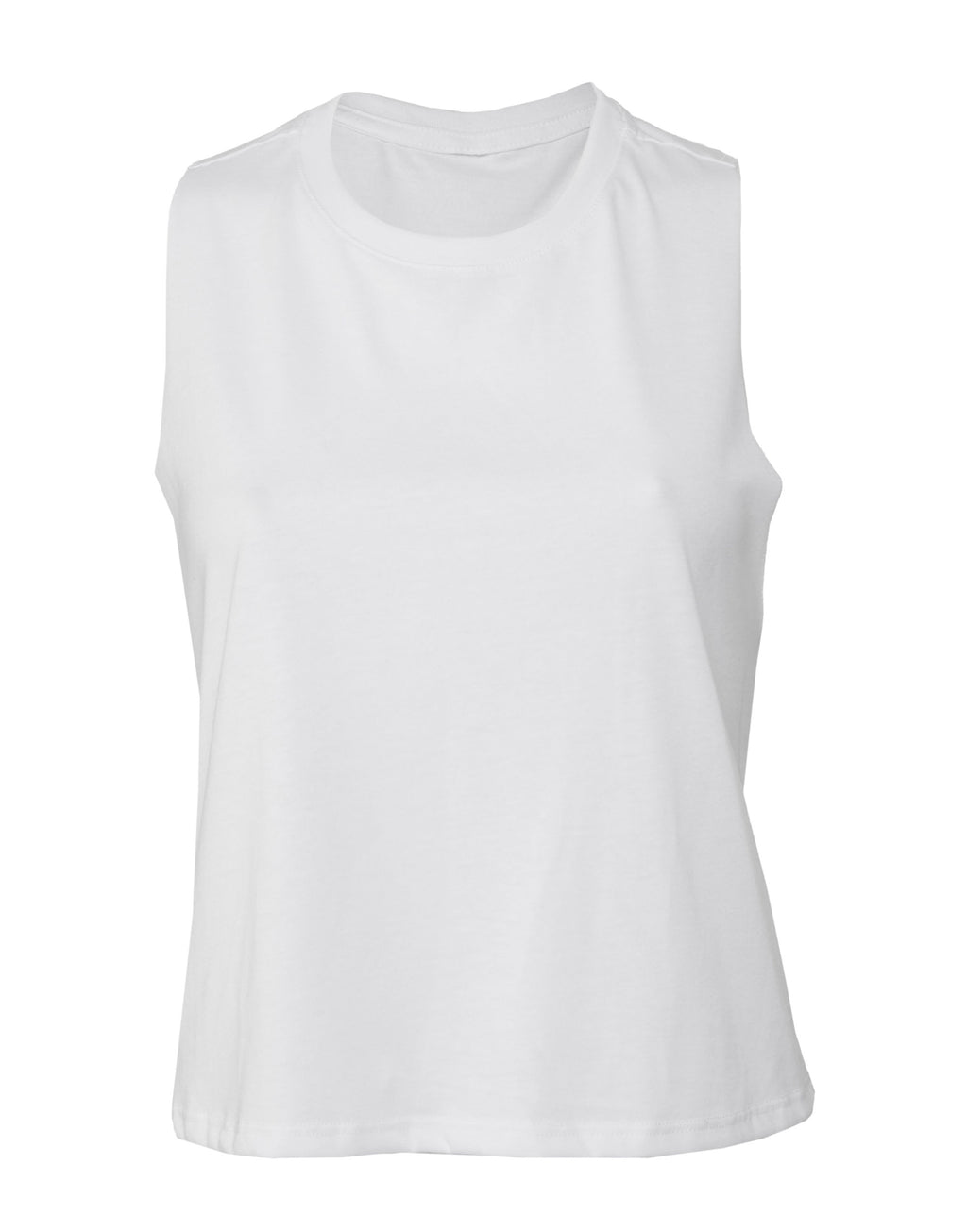 Bella Women's Racerback Cropped Tank BE6682