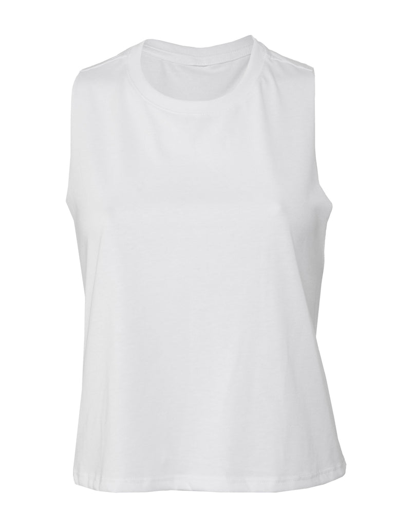 Bella Women's Racerback Cropped Tank BE6682
