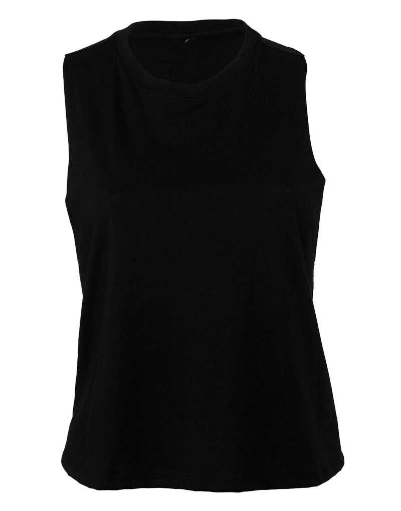 Bella Women's Racerback Cropped Tank BE6682