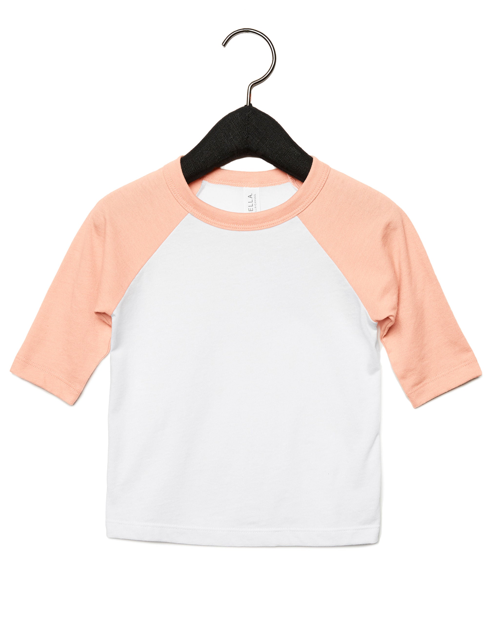 Bella Toddler 3/4 Sleeve Baseball Tee CA3200T