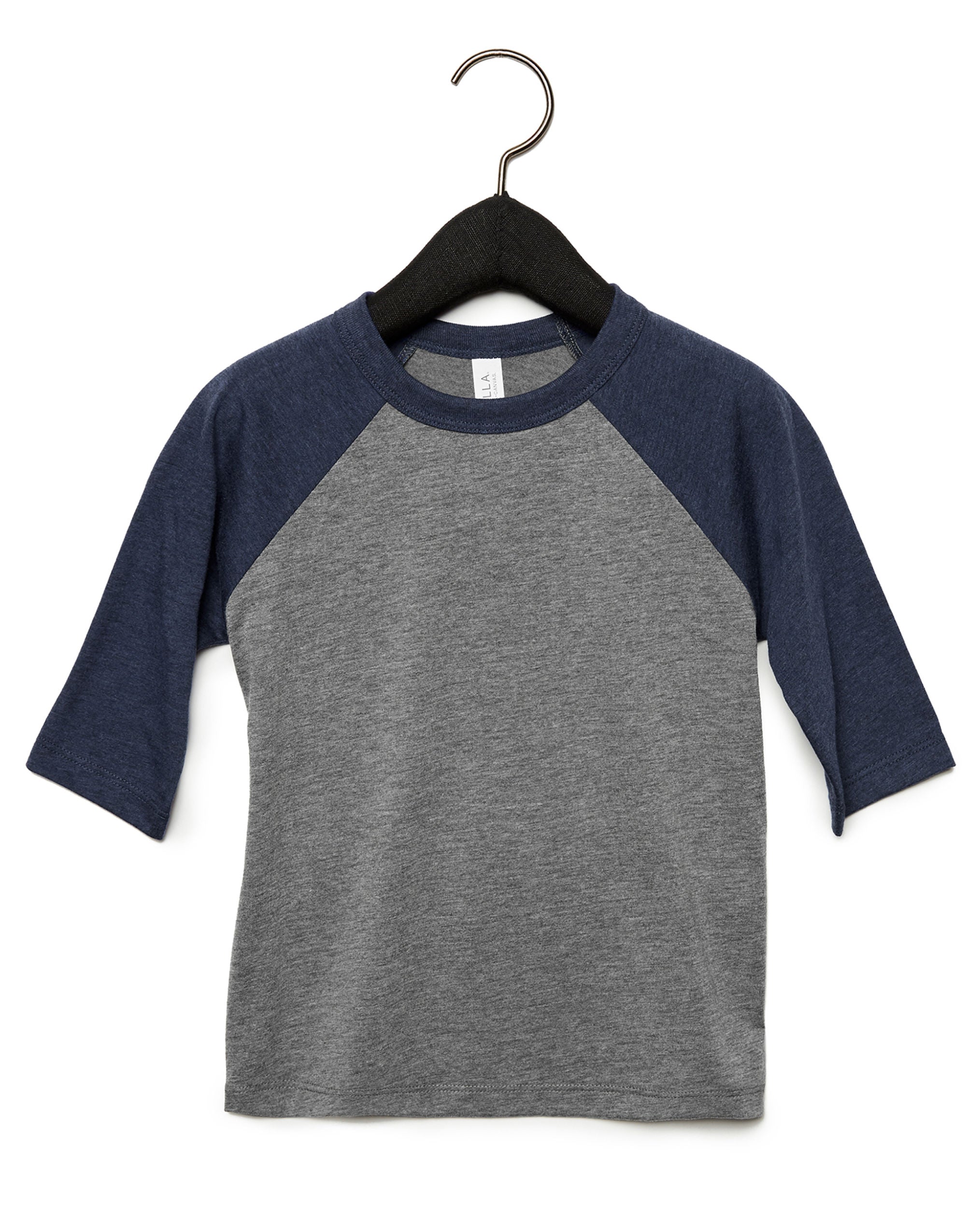Bella Toddler 3/4 Sleeve Baseball Tee CA3200T