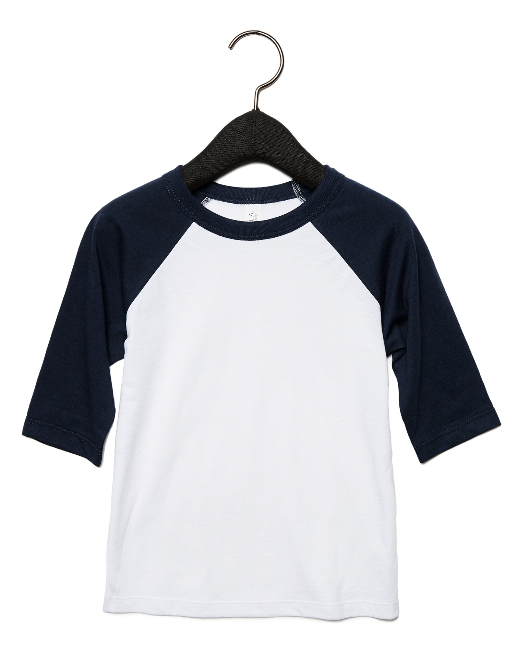 Bella Toddler 3/4 Sleeve Baseball Tee CA3200T