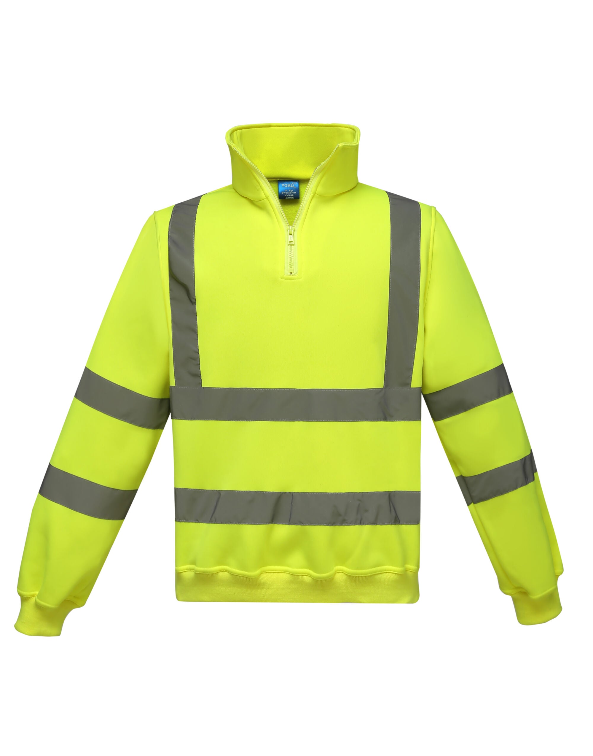 Yoko Hi-Vis 1/4 Zip Sweatshirt HVK06