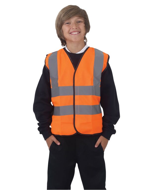 Yoko Children's Hi-Vis Waistcoat HVW100CH HVW100CH