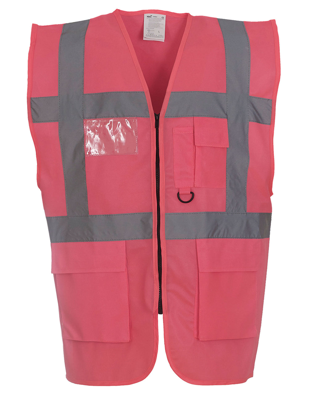 Yoko Hi-Vis Executive Safety Vest Waistcoat HVW801