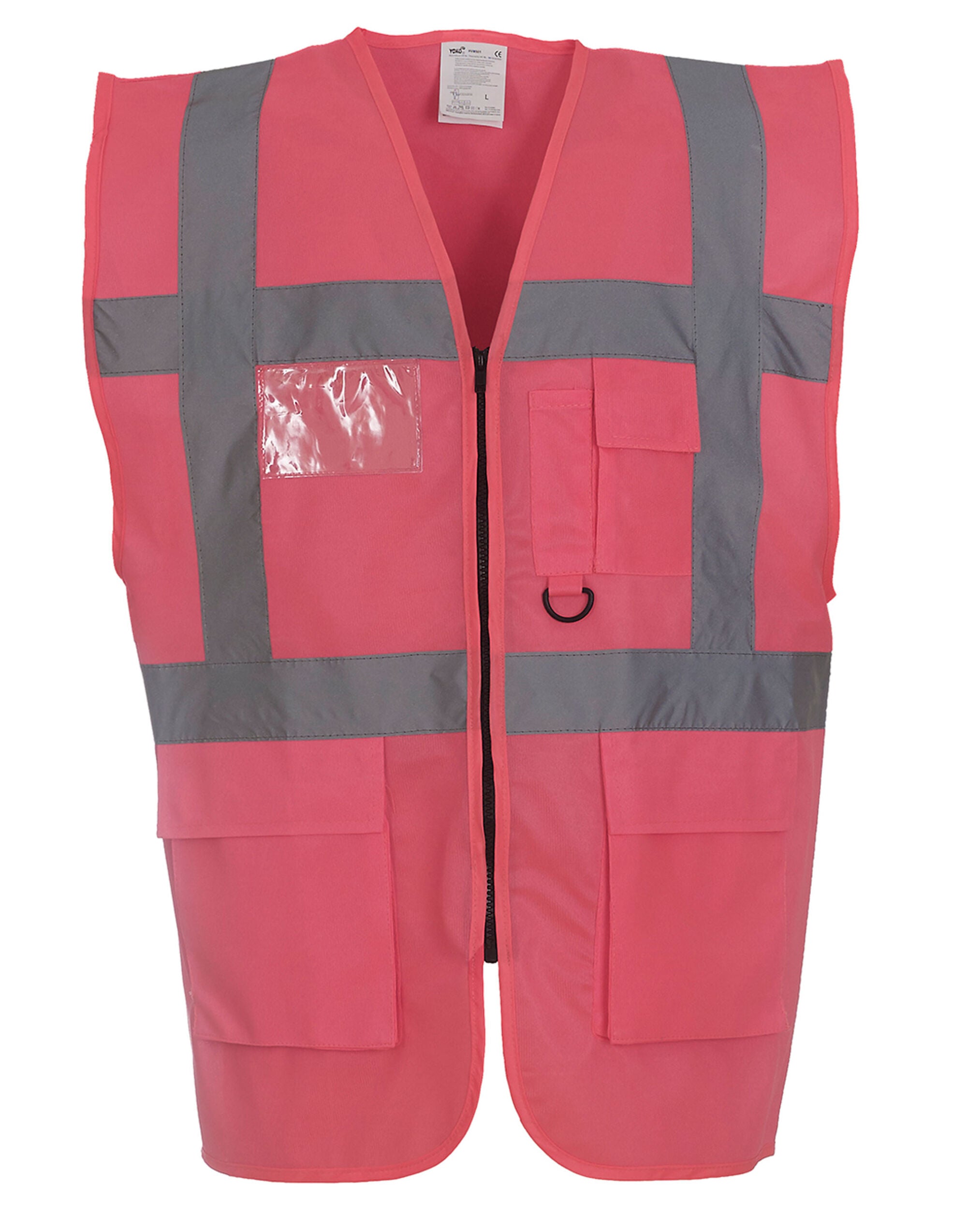 Yoko Hi-Vis Executive Safety Vest Waistcoat HVW801