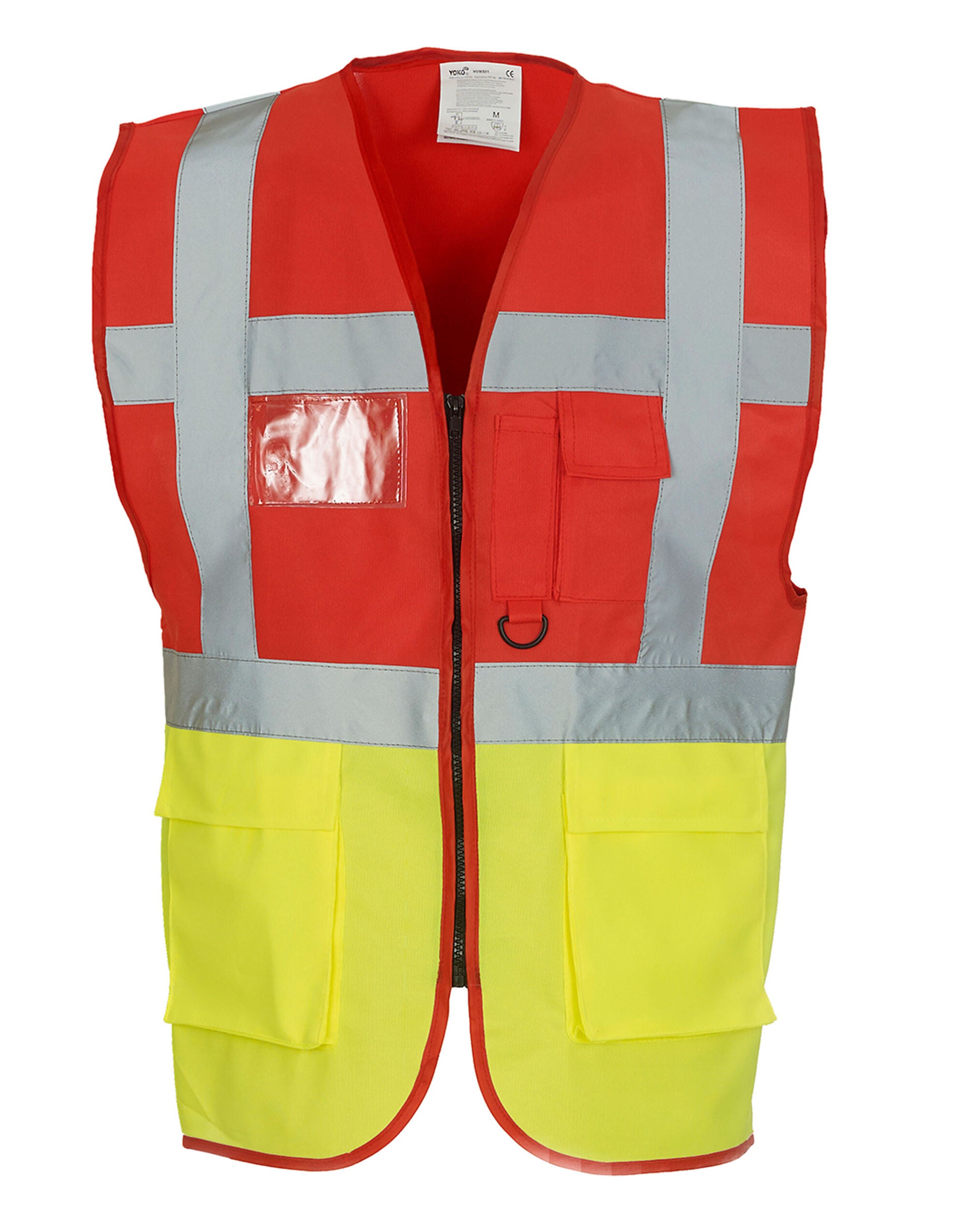 Yoko Hi-Vis Executive Safety Vest Waistcoat HVW801