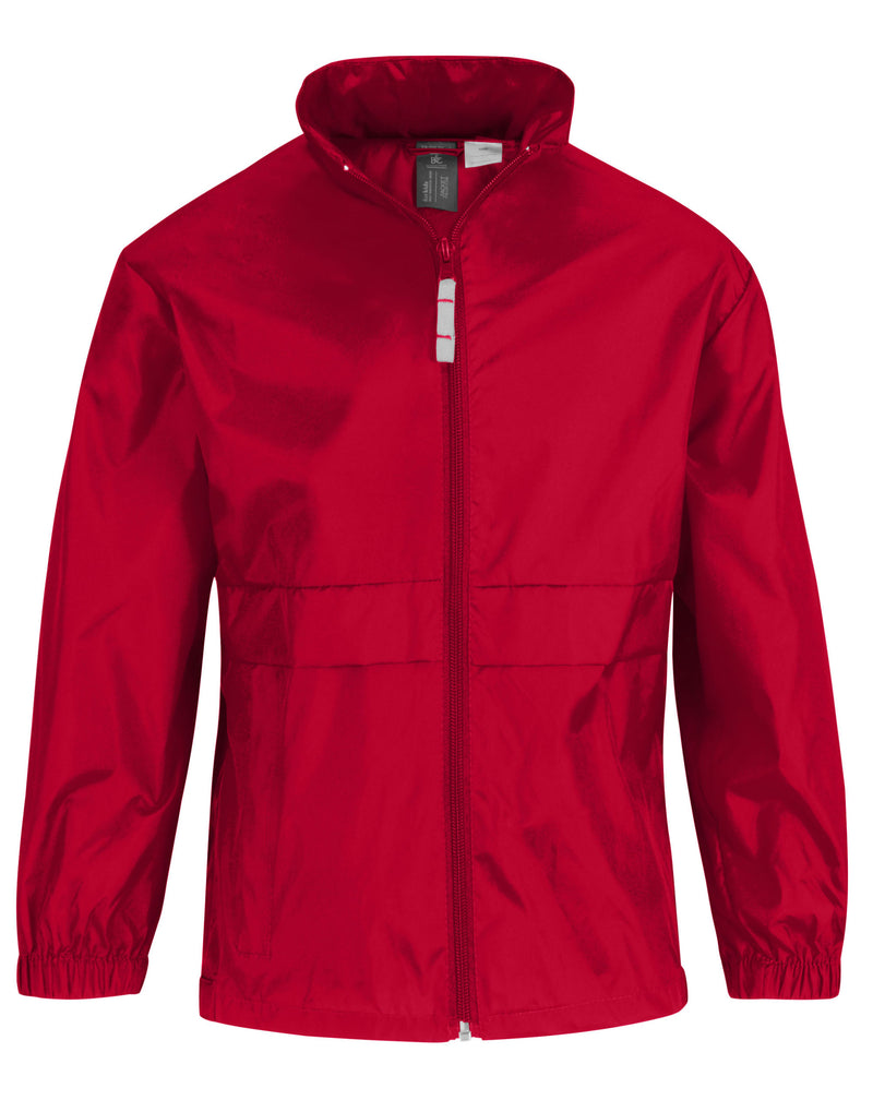 B&C Kid's Sirocco Lightweight Windbreaker JK950