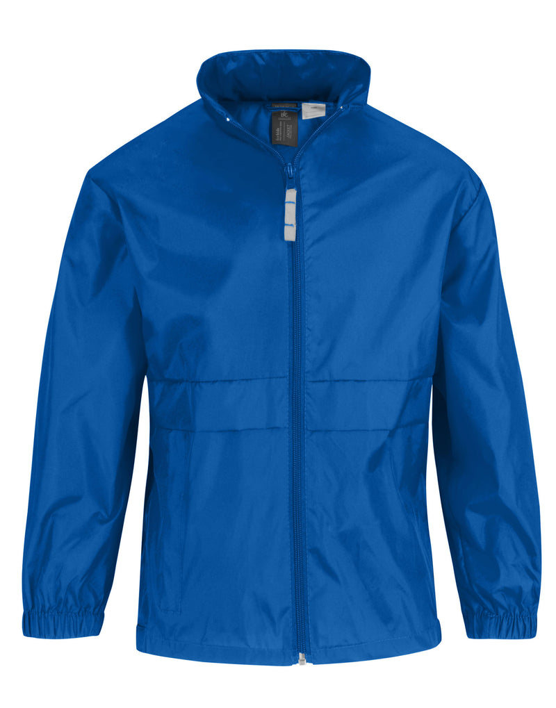 B&C Kid's Sirocco Lightweight Windbreaker JK950