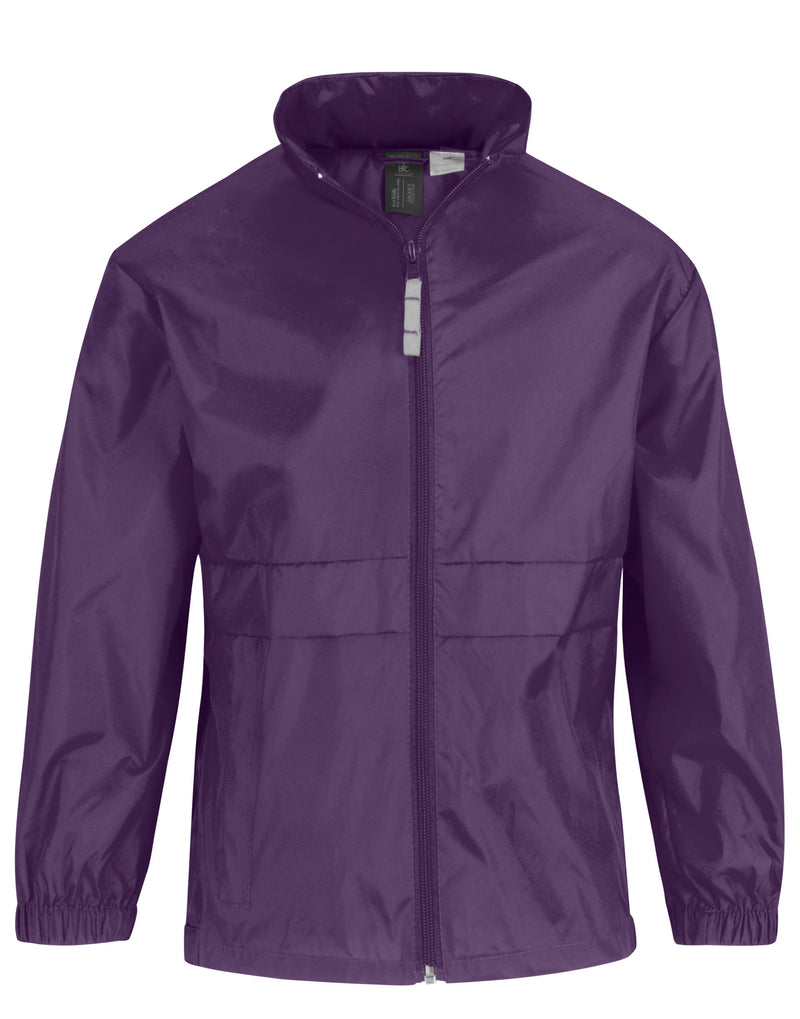 B&C Kid's Sirocco Lightweight Windbreaker JK950