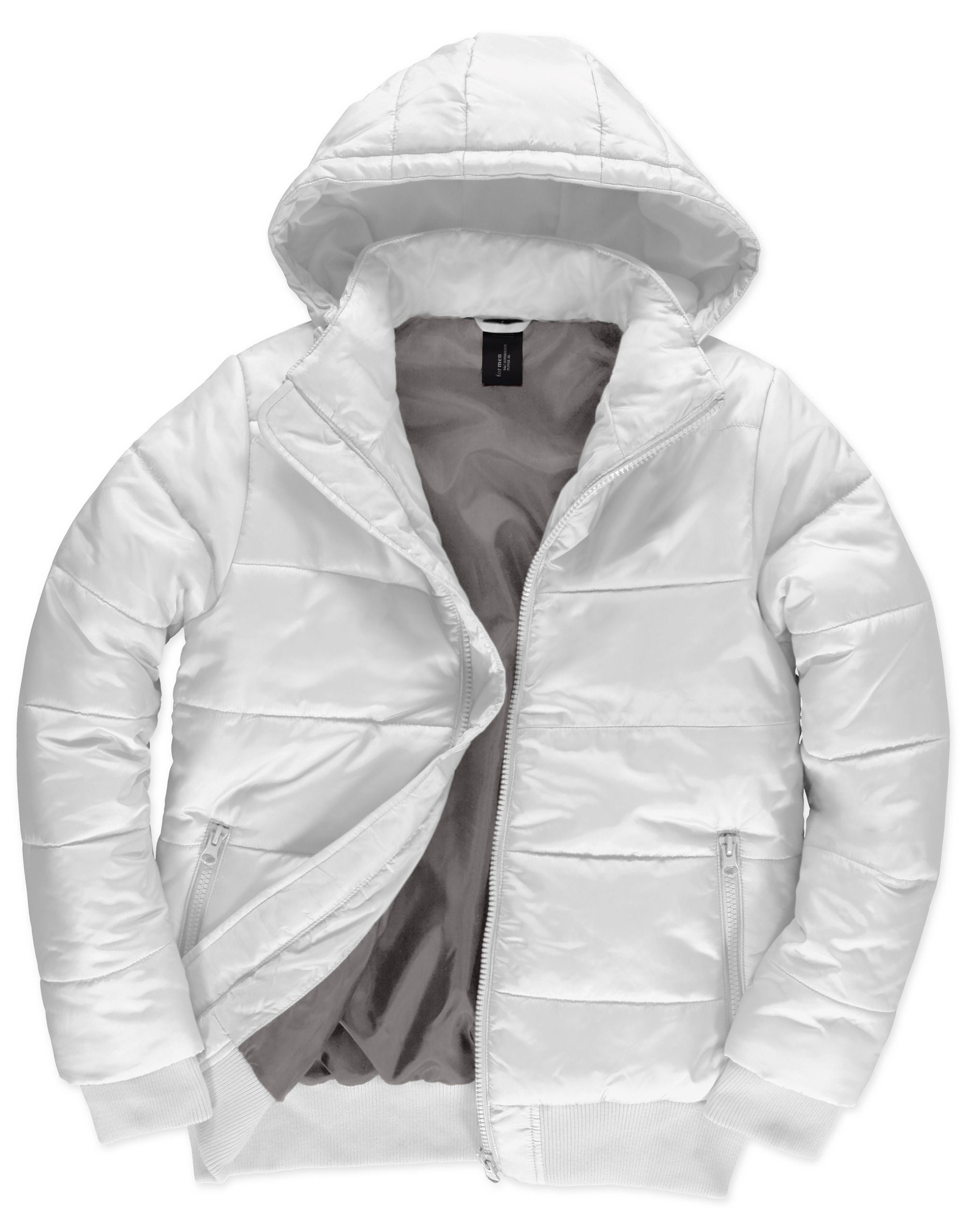 B&C Men's Superhood Puffer Bomber Jacket JM940