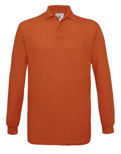 B&C Safran Long-sleeved Polo Shirt PU414 PU414