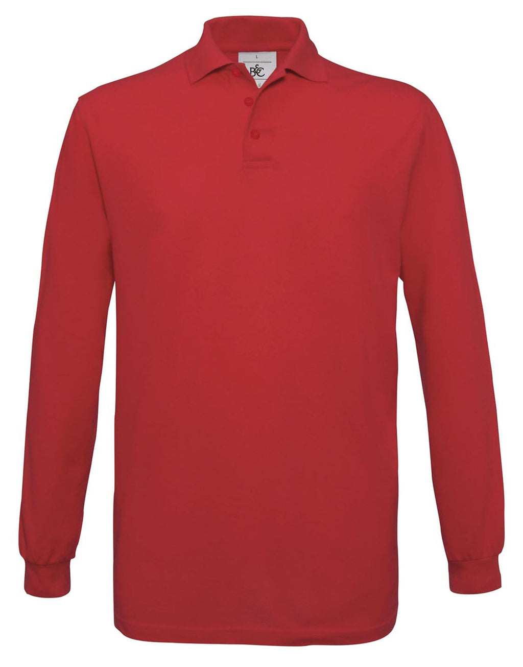 B&C Safran Long-sleeved Polo Shirt PU414