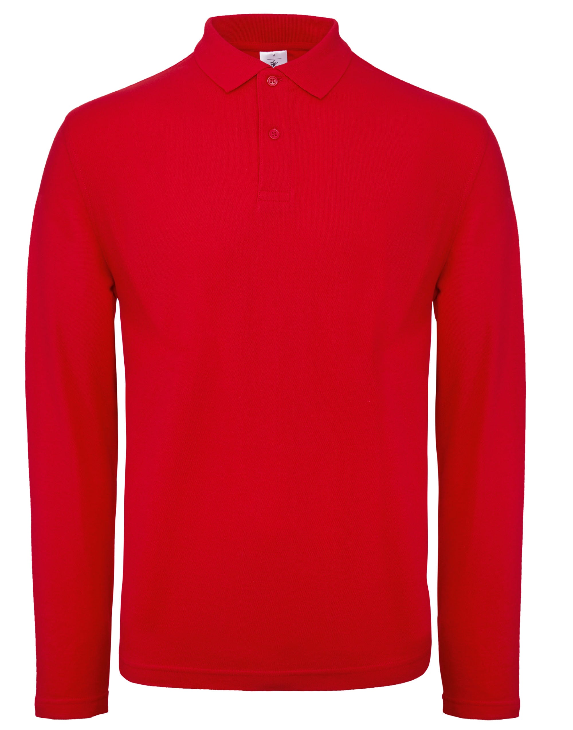 B&C Long Sleeve Poloshirt PUI12
