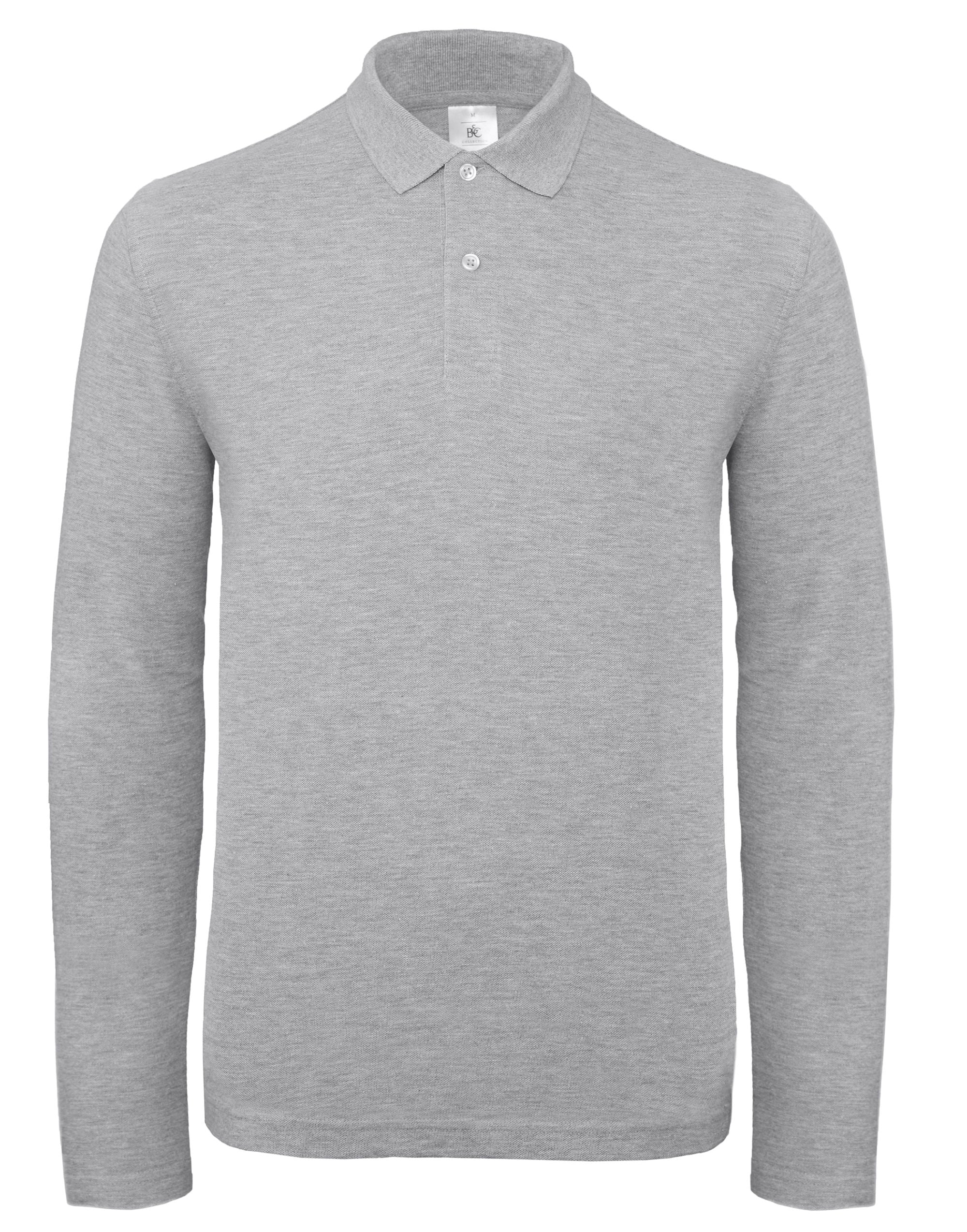 B&C Long Sleeve Poloshirt PUI12