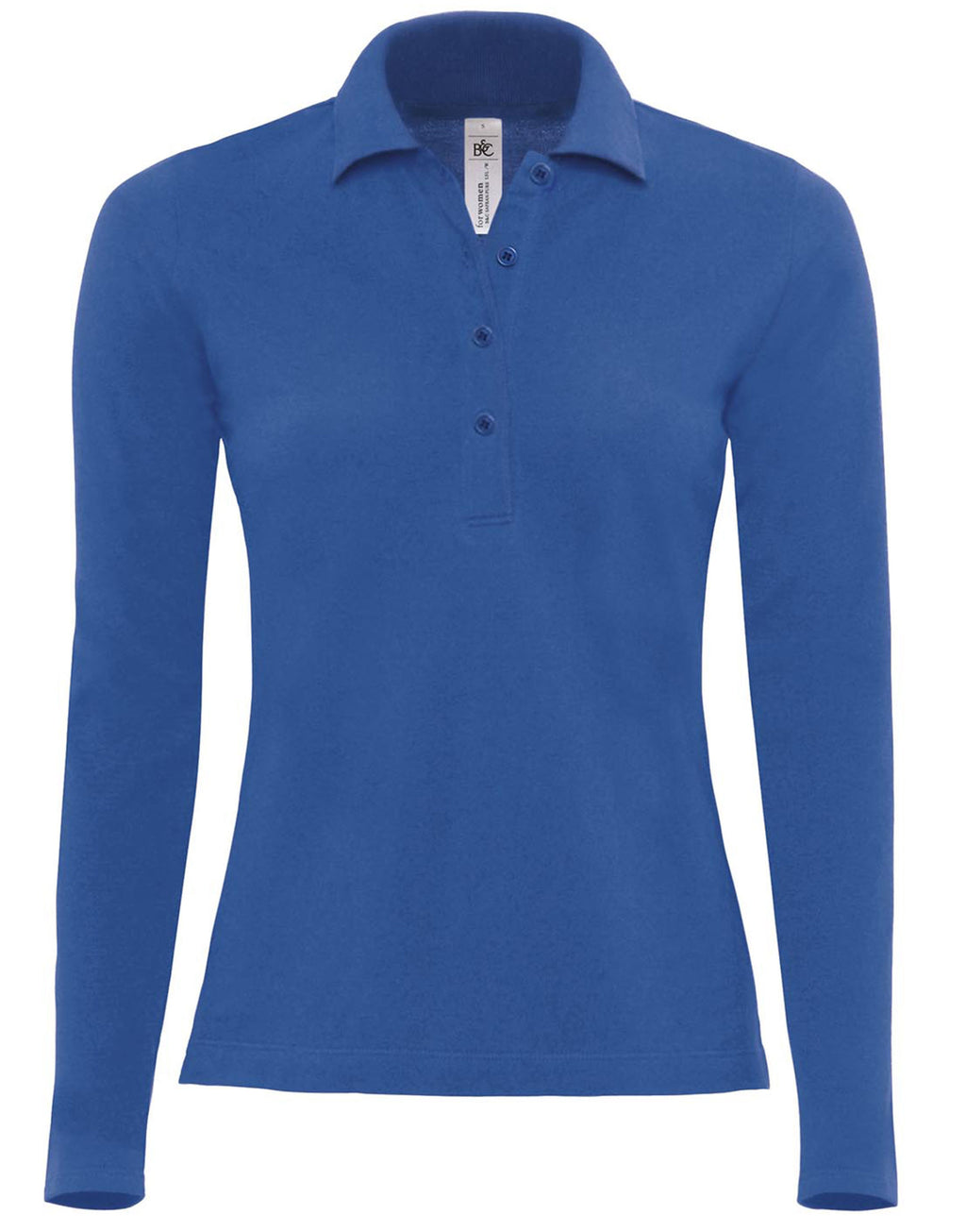 B&C Safran Pure Women's Long Sleeve Polo PW456