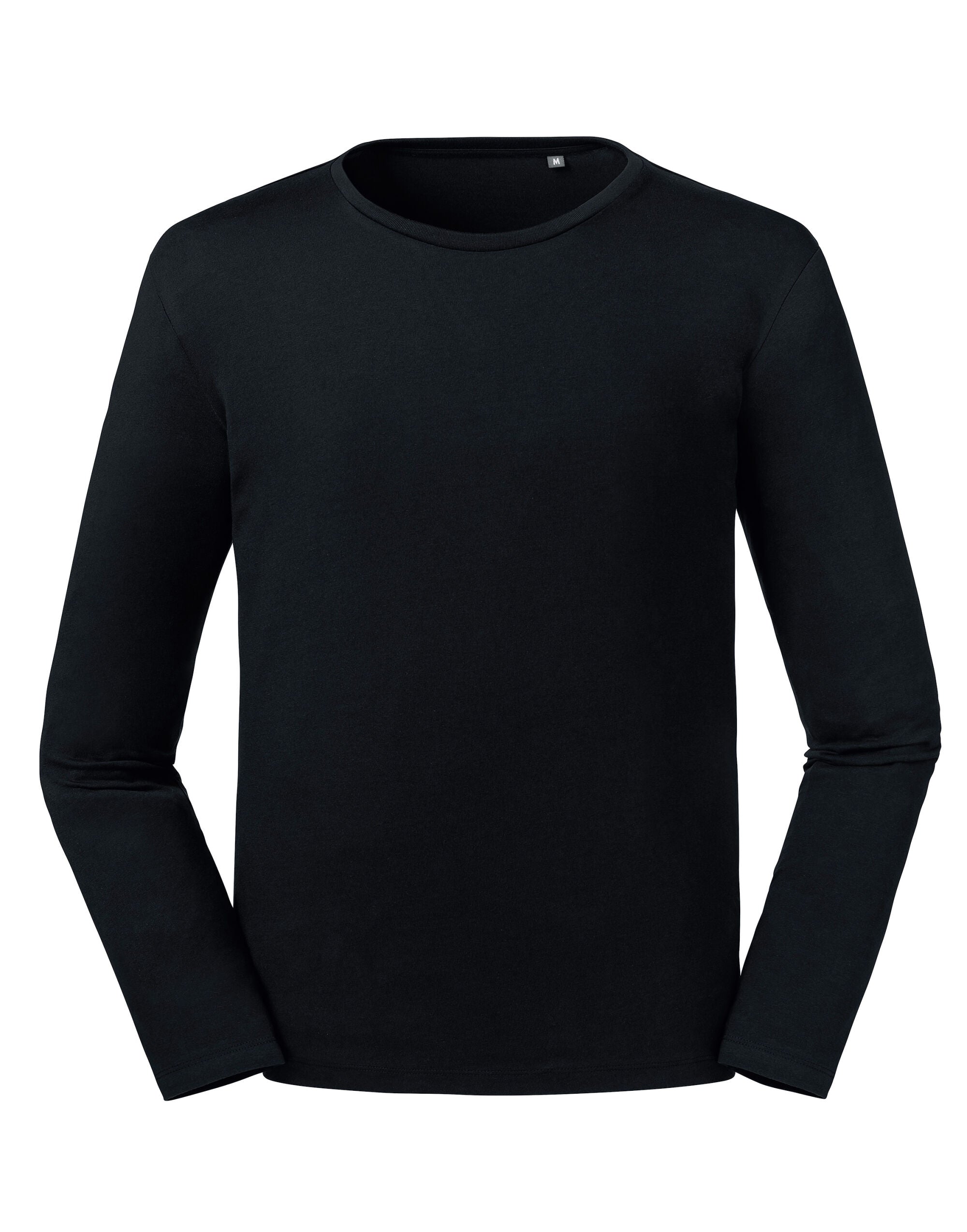 Russell Pure Organic Long Sleeve T-Shirt R100M