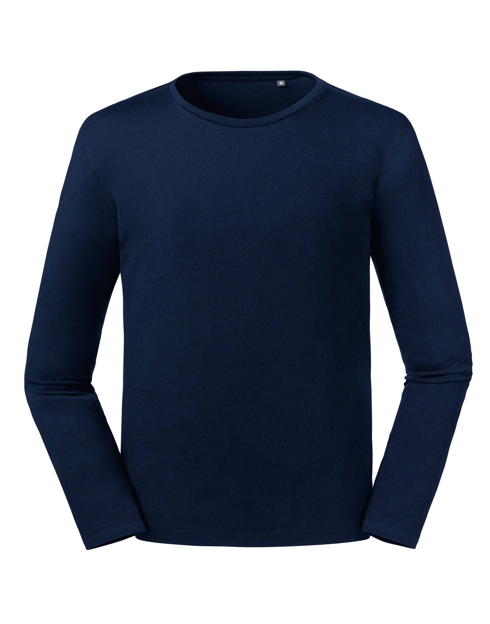Russell Pure Organic Long Sleeve T-Shirt R100M
