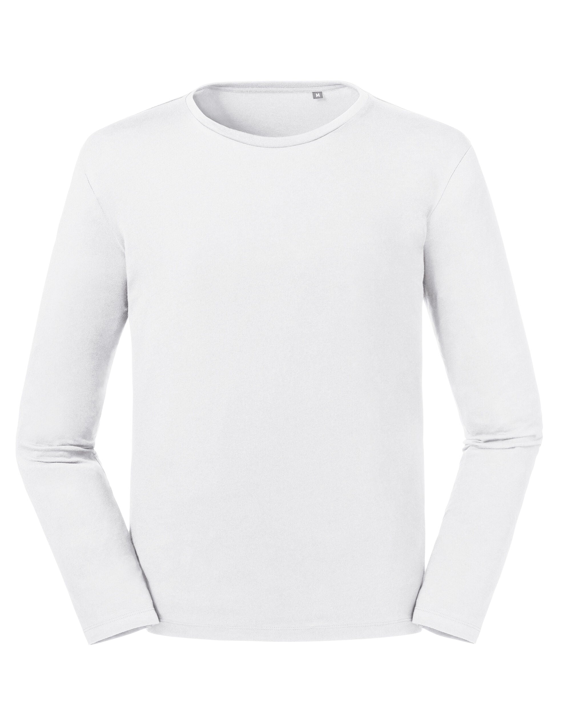 Russell Pure Organic Long Sleeve T-Shirt R100M