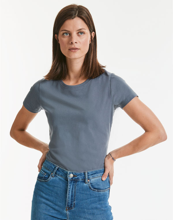 Russell Pure Organic Ladies' Heavy T R118F R118F