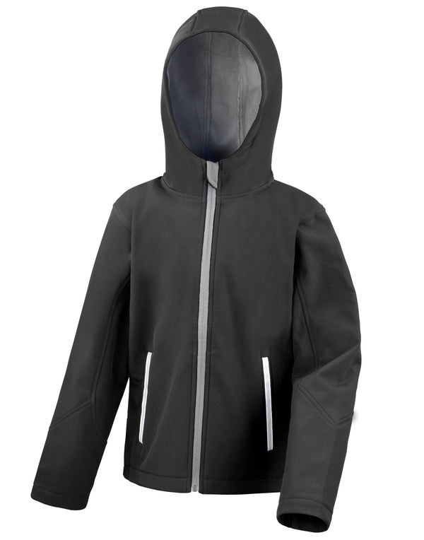 Result Core Junior TX Performance Hooded Softshell R224JY