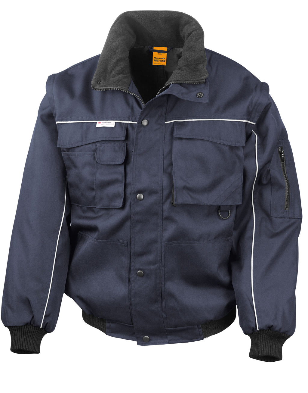 WORK-GUARD by Result Zip Sleeve Heavy Duty Jacket R71X