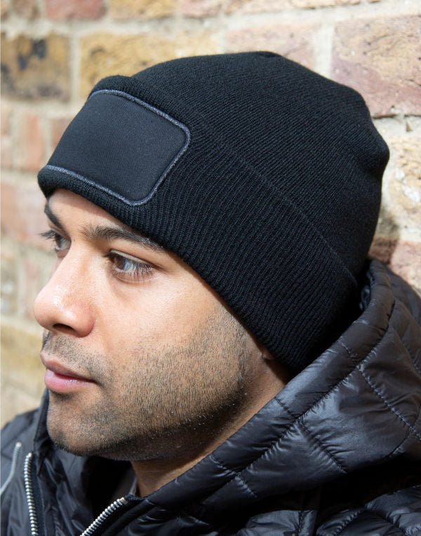 Result Winter Essentials Double Knit Printers Beanie RC027X RC027X