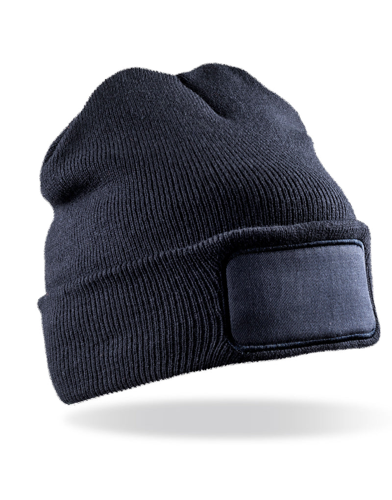 Result Winter Essentials Double Knit Printers Beanie RC027X
