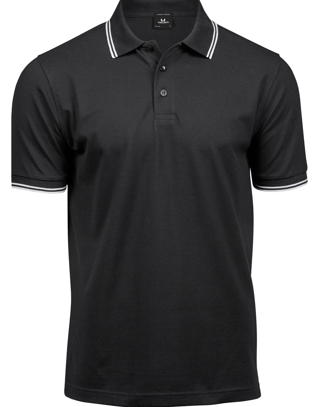 Tee Jays Luxury Stripe Stretch Poloshirt TJ1407