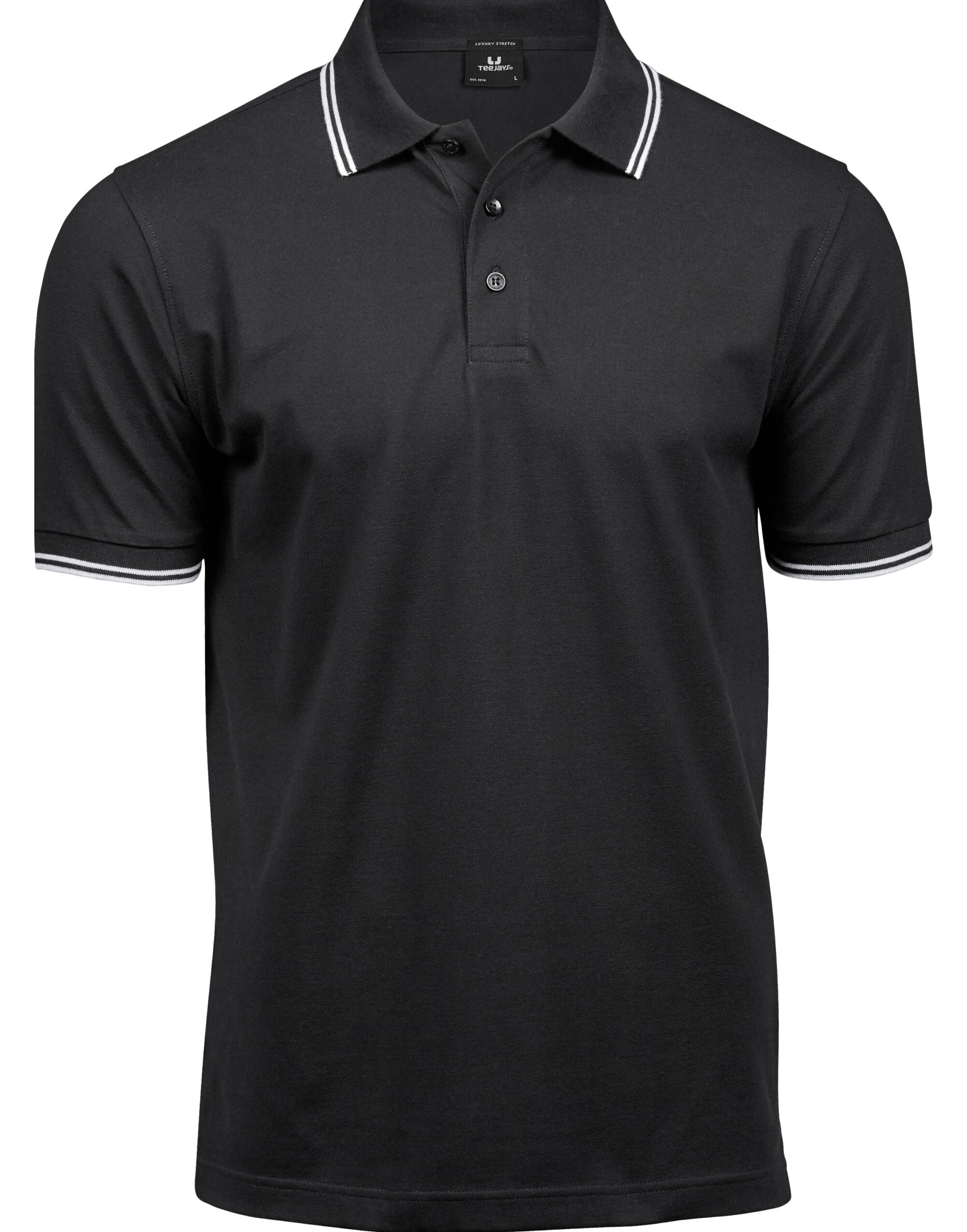 Tee Jays Luxury Stripe Stretch Poloshirt TJ1407