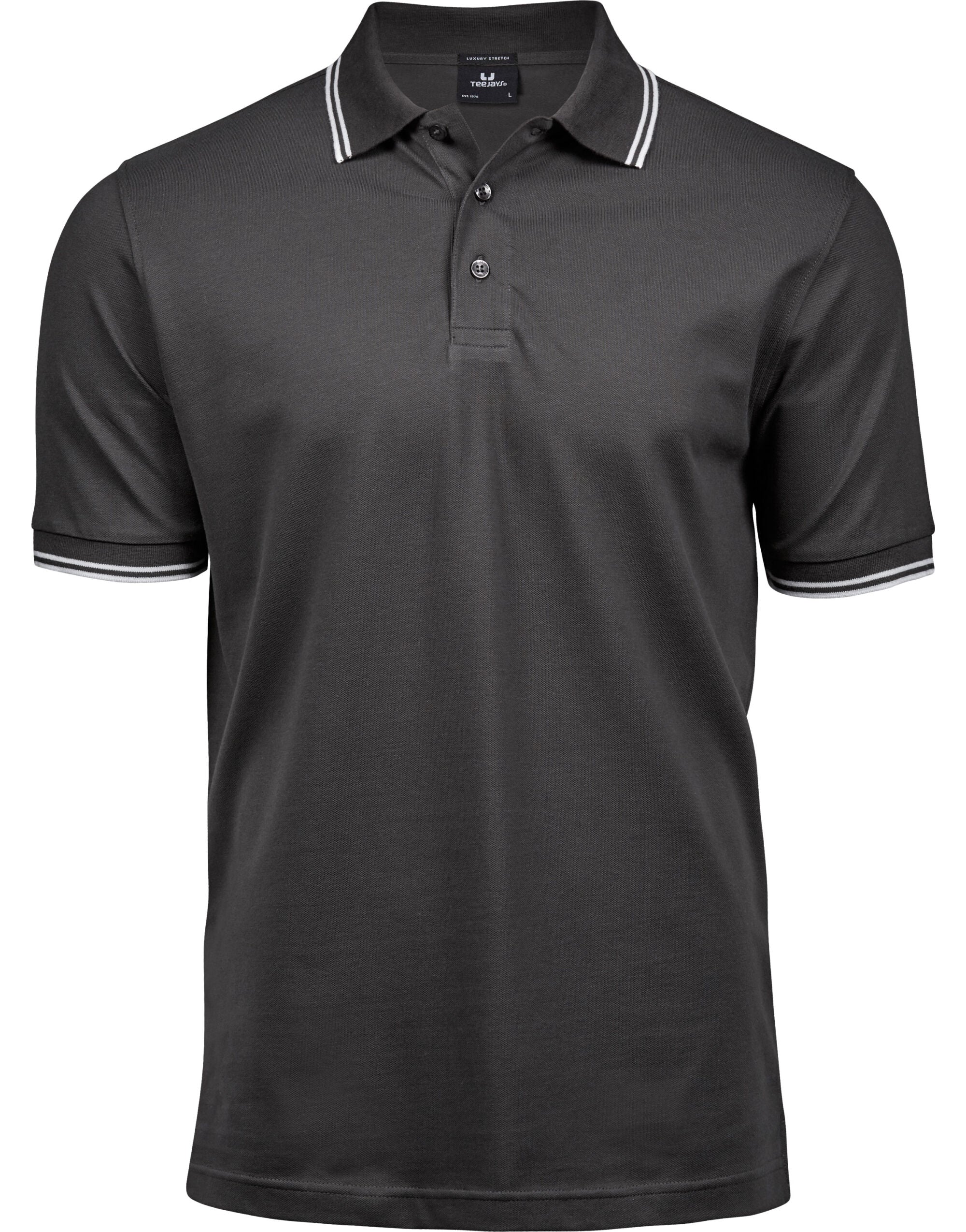 Tee Jays Luxury Stripe Stretch Poloshirt TJ1407
