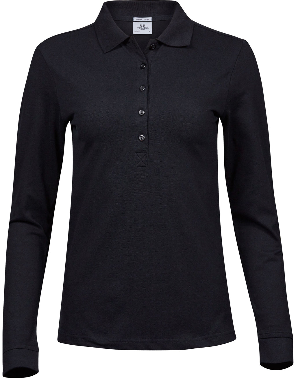 Tee Jays Ladies' Luxury Long Sleeve Stretch Polo TJ146