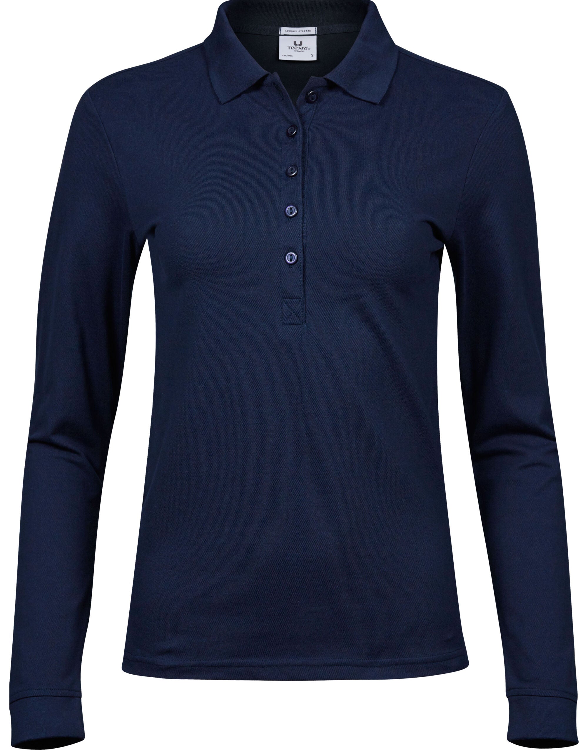 Tee Jays Ladies' Luxury Long Sleeve Stretch Polo TJ146