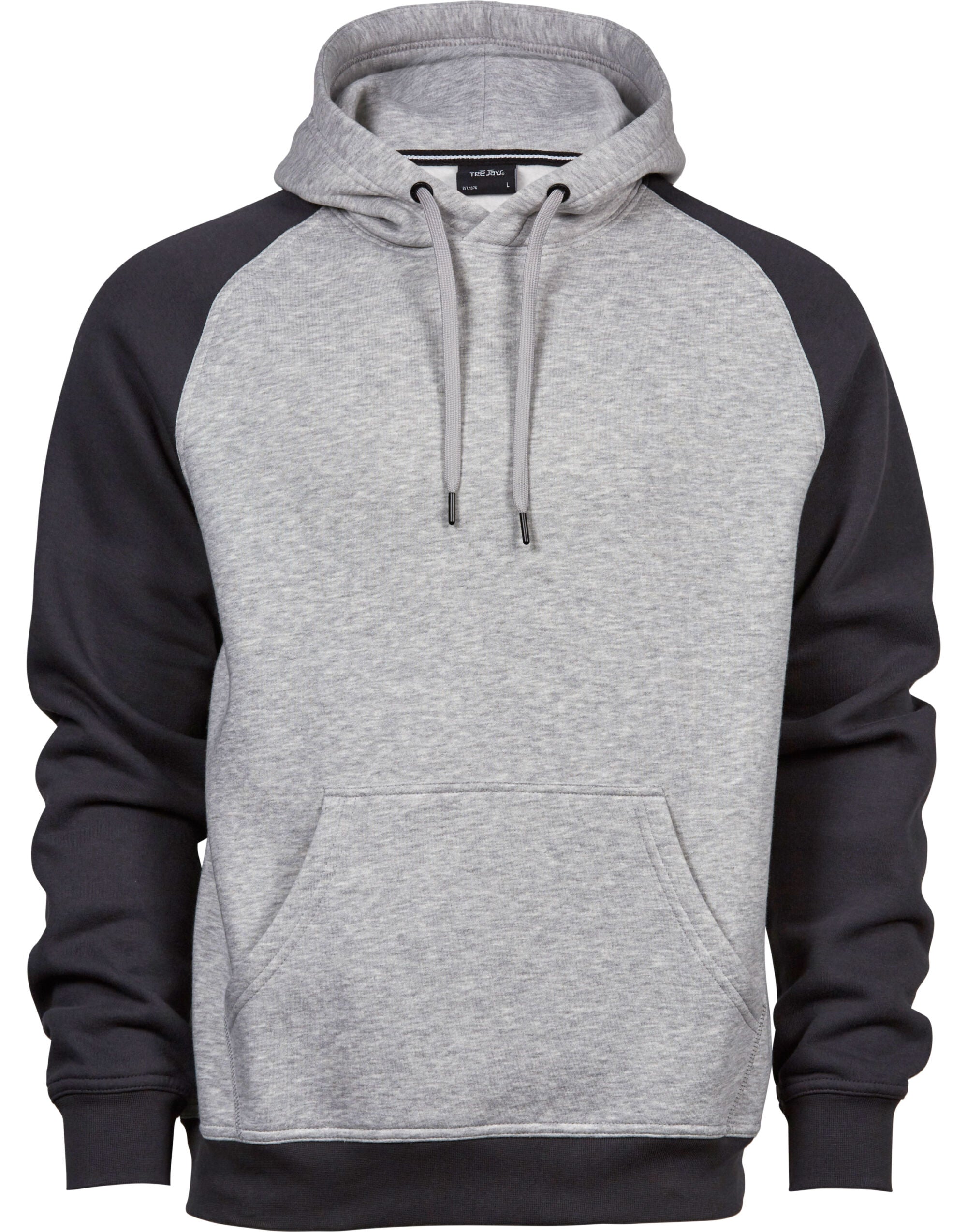 Tee Jays Men's Two-Tone Hoodie Sweatshirt TJ5432
