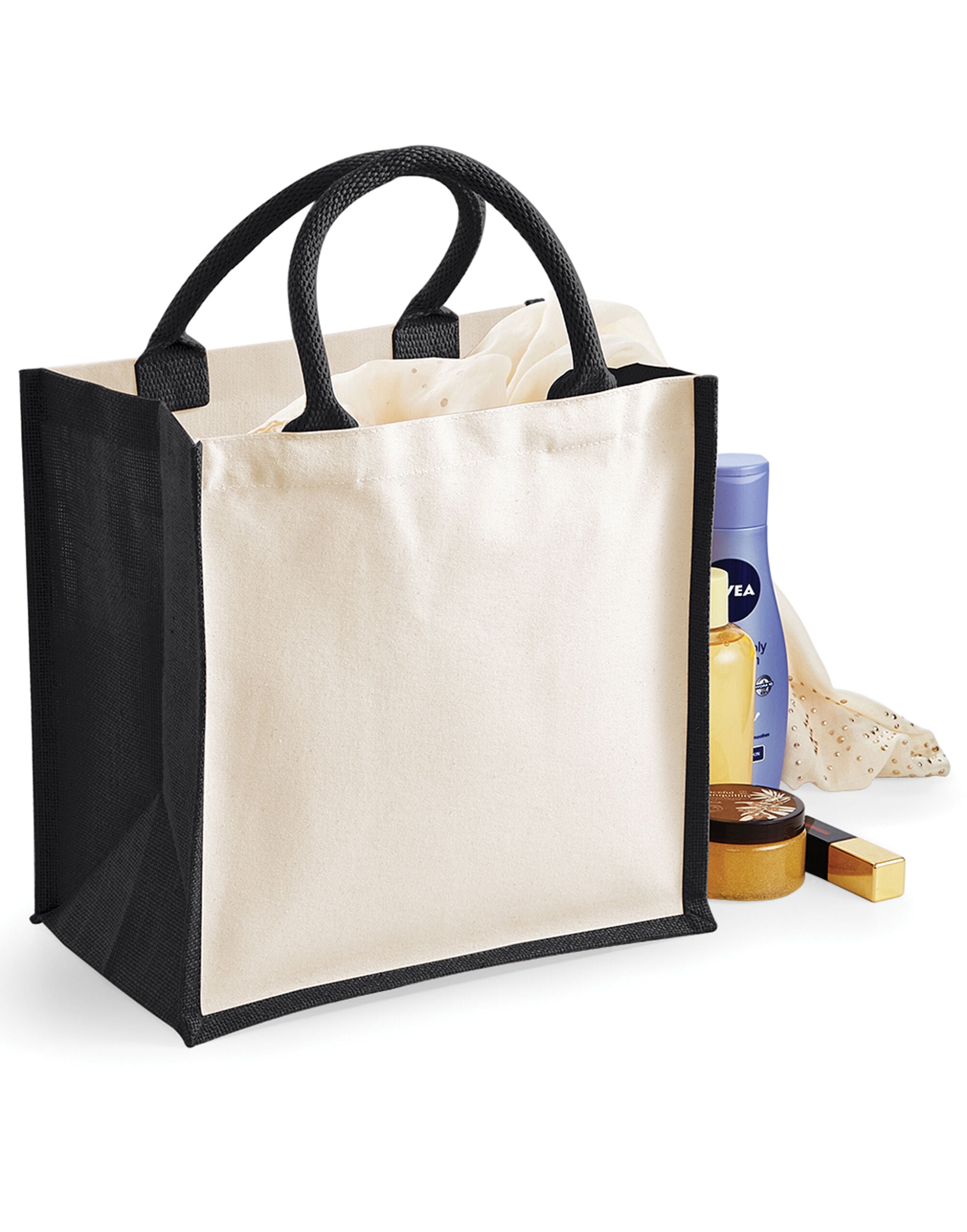 Westford Mill Printers Midi Jute Bag W421