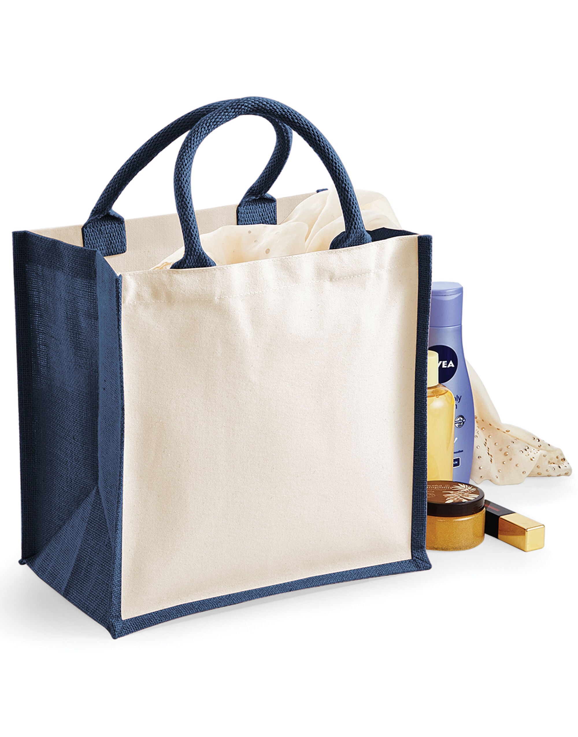 Westford Mill Printers Midi Jute Bag W421
