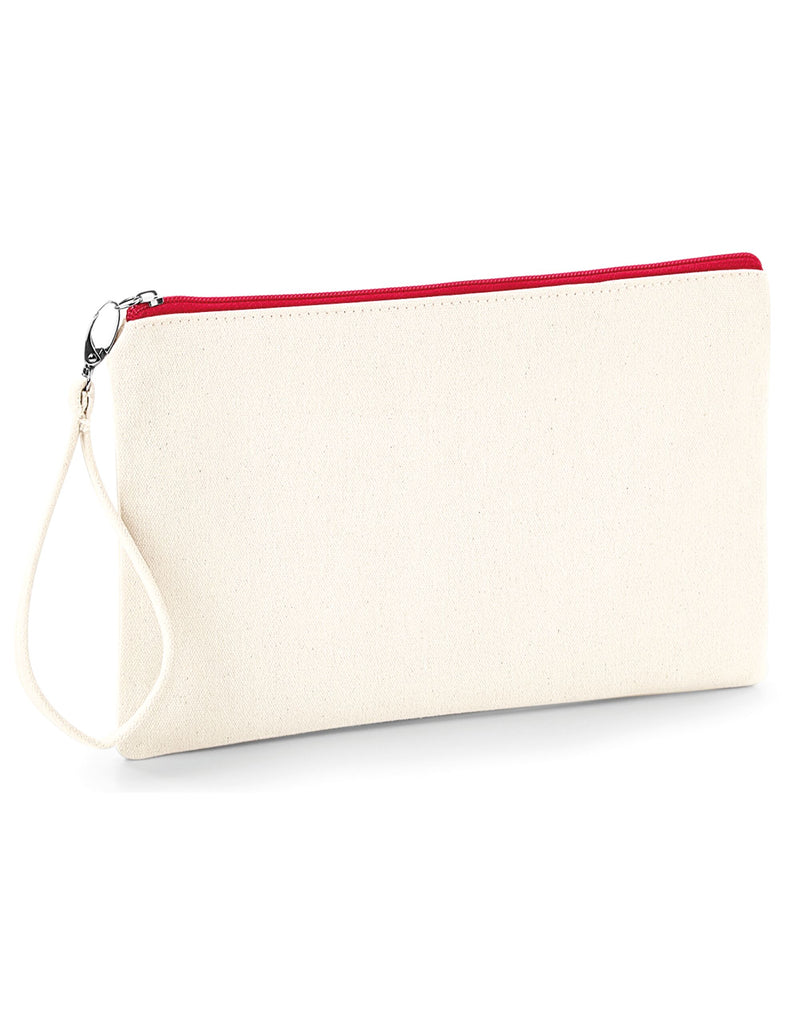 Westford Mill Canvas Wristlet Pouch W520